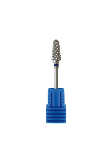 PUNTA IN CARBIDE CONICA BLU