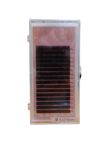 IKON SILK LASH D - 0.10 - 9 MM